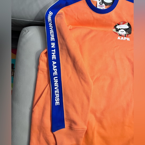 NWT - AAPE by A Bathing Ape (BAPE) Women’s Long Sleeve Sweatshirt Dress - XXS - Picture 7 of 12